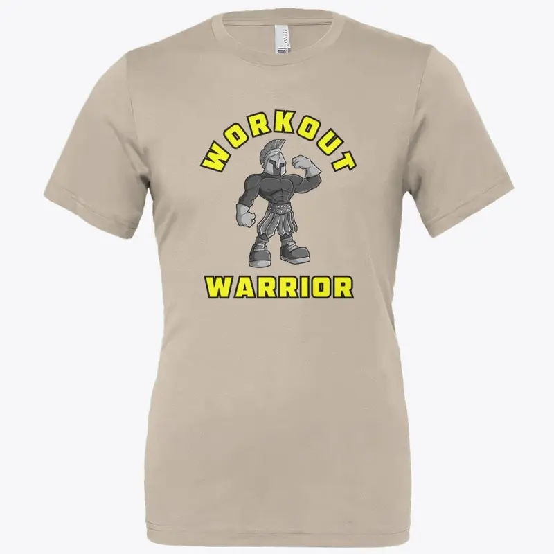 Workout Warrior Cartoon Design