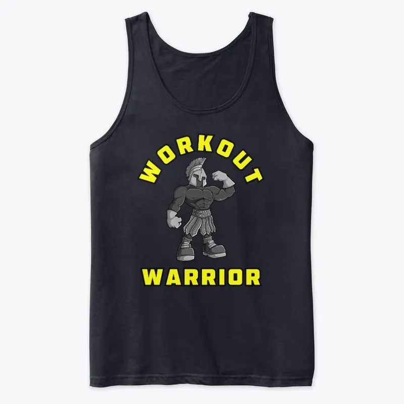 Workout Warrior Cartoon Design