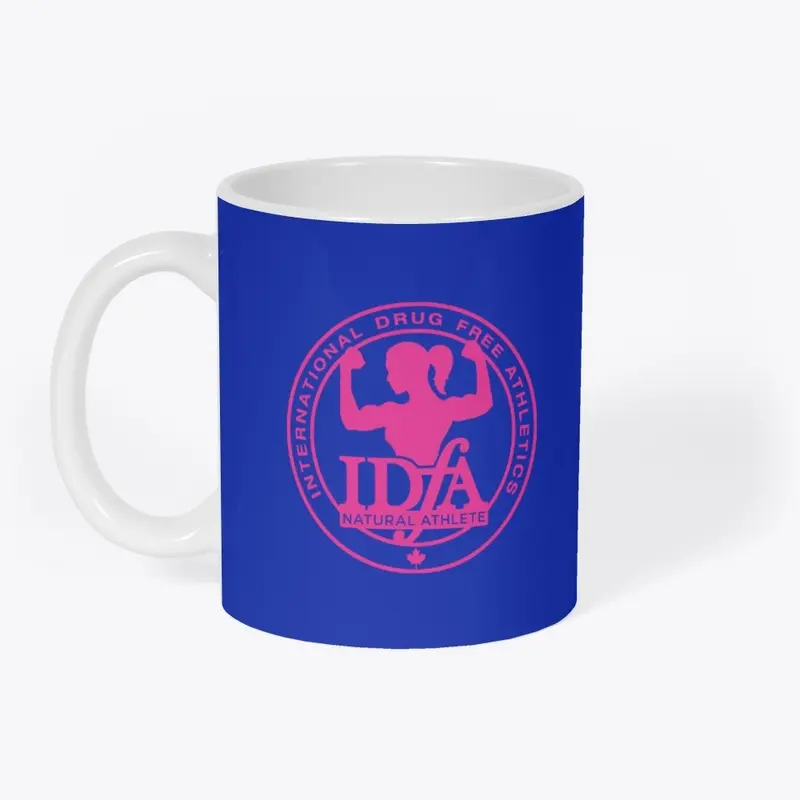 Pink Women's IDFA Logo Design