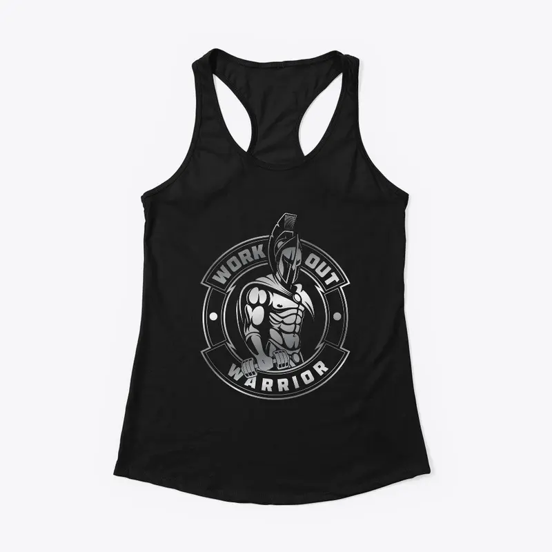 Workout Warrior Silver Classic Design