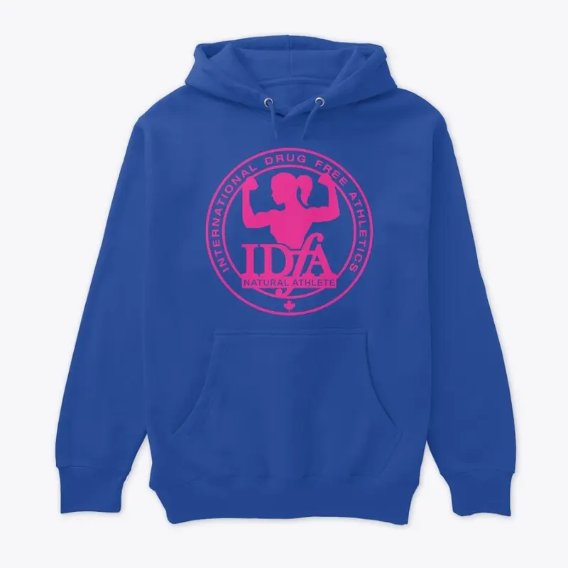 Pink Women's IDFA Logo Design