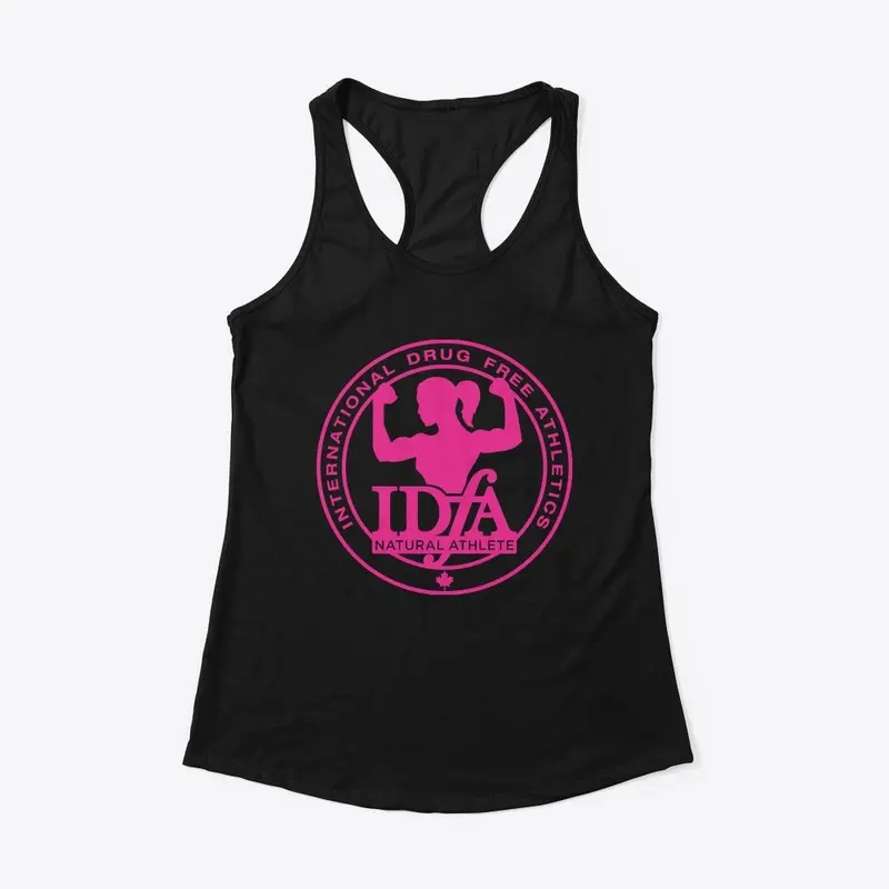 Pink Women's IDFA Logo Design