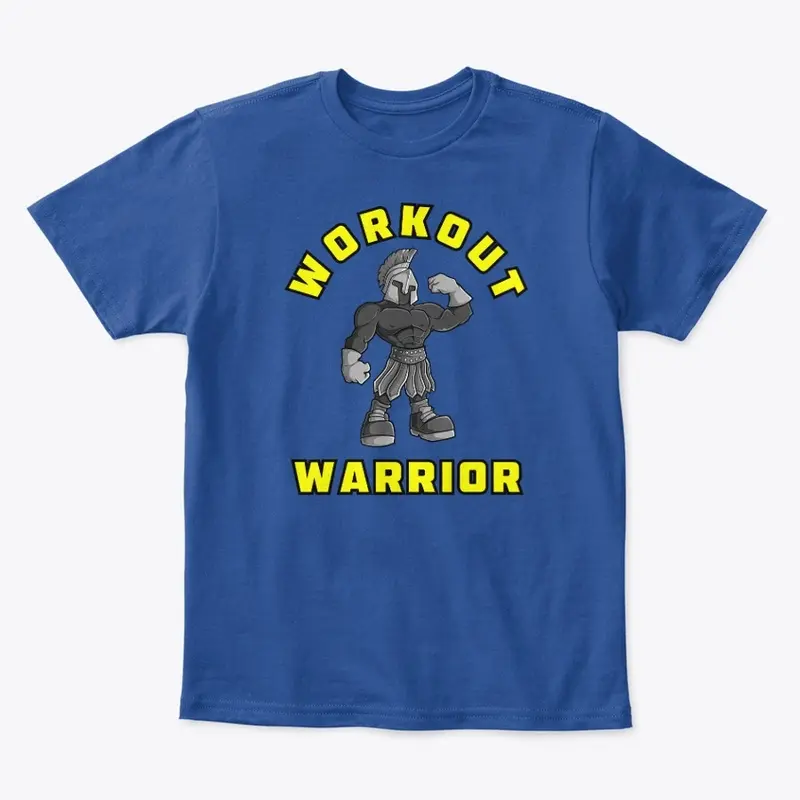 Workout Warrior Cartoon Design