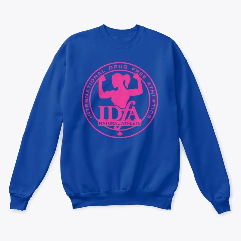 Pink Women's IDFA Logo Design