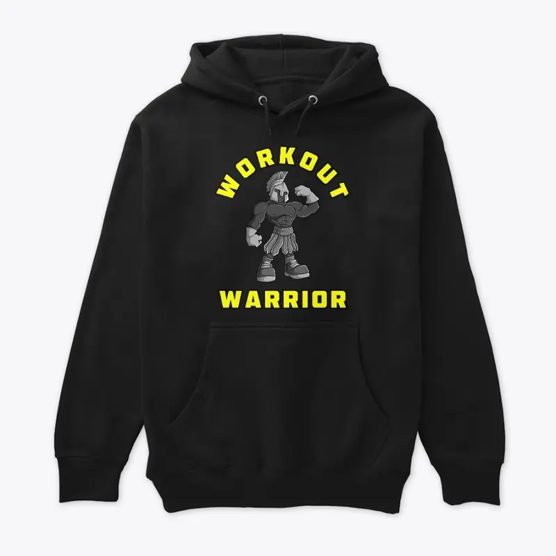 Workout Warrior Cartoon Design