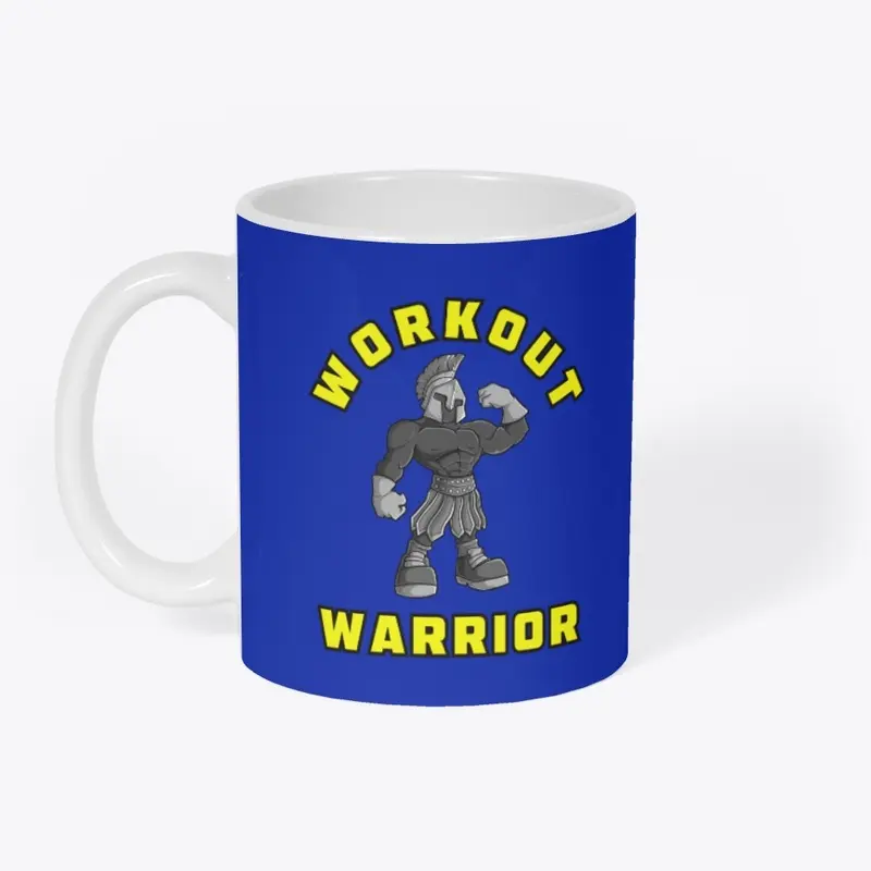 Workout Warrior Cartoon Design