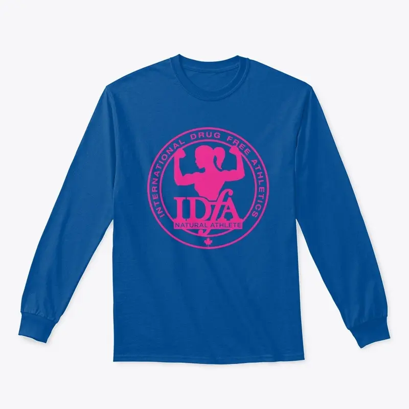 Pink Women's IDFA Logo Design