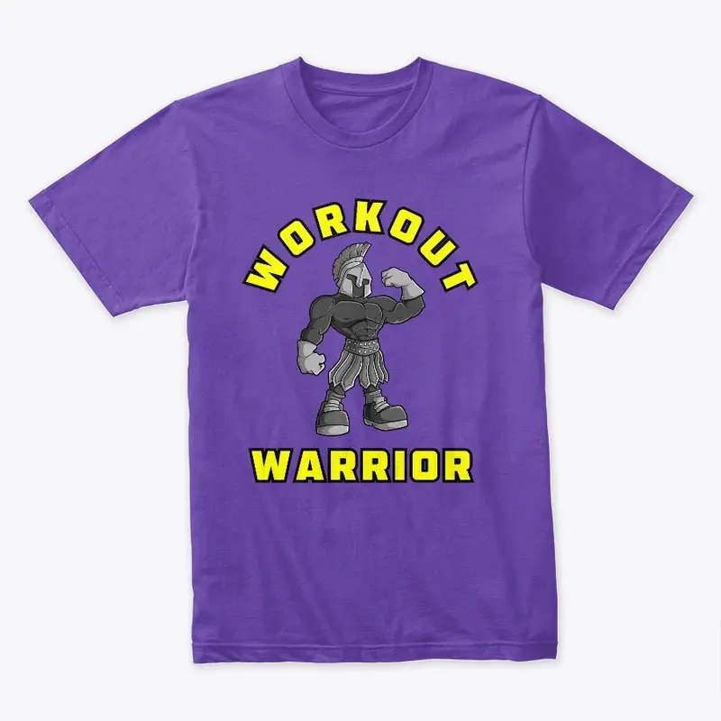 Workout Warrior Cartoon Design